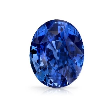 Cornflower blue Ceylon sapphire